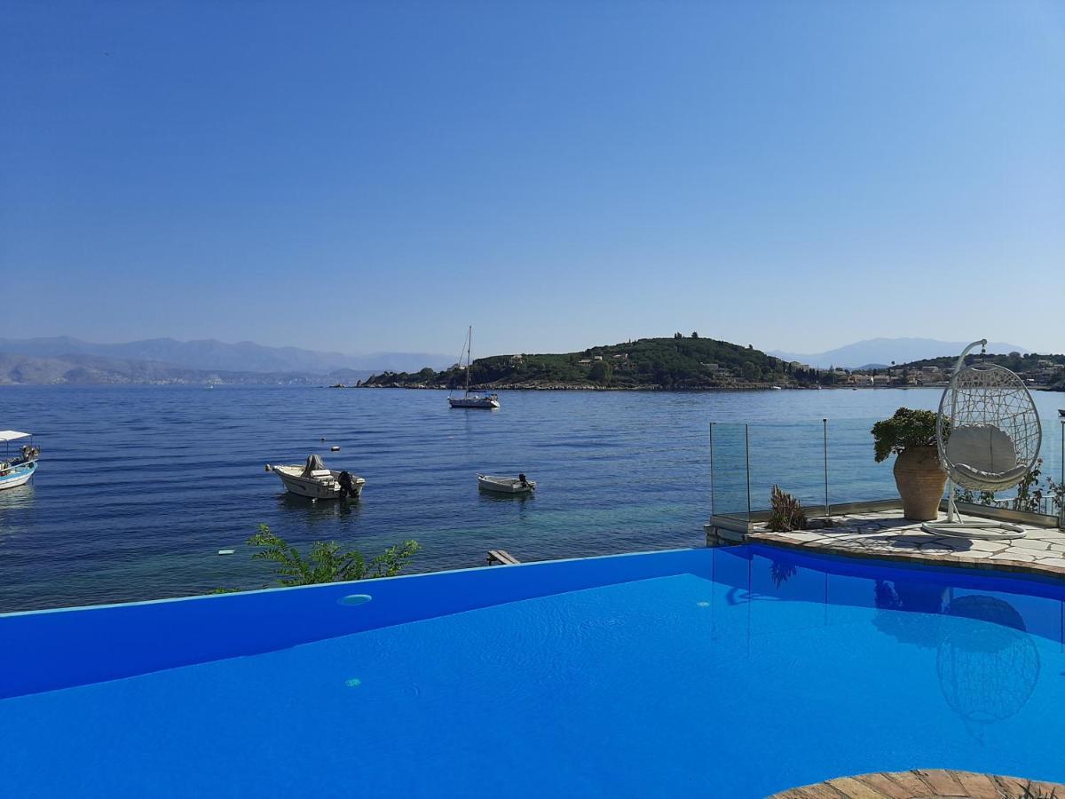 Imerolia Beach Villa Kassiopi Corfu Exterior photo