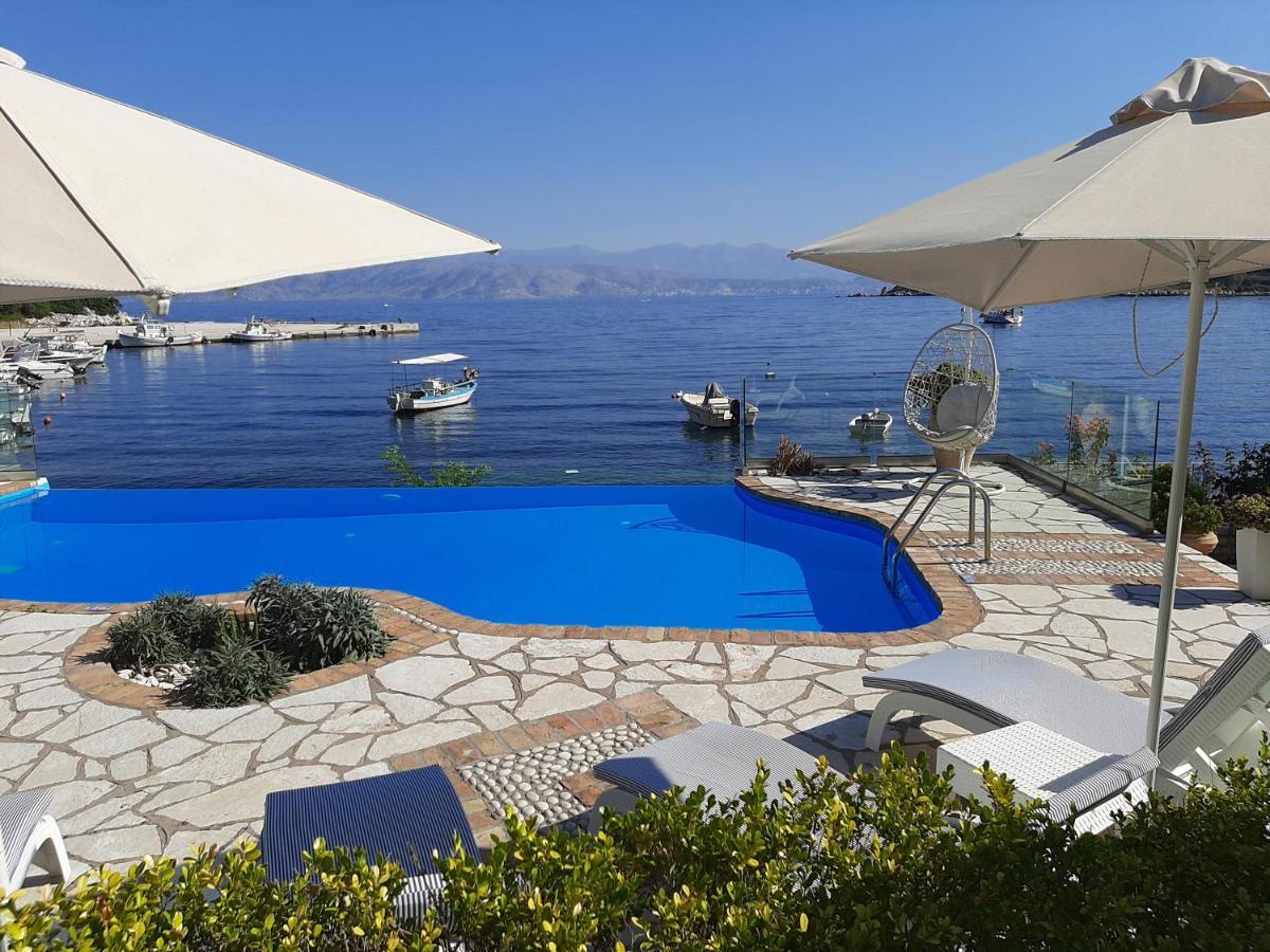 Imerolia Beach Villa Kassiopi Corfu Exterior photo