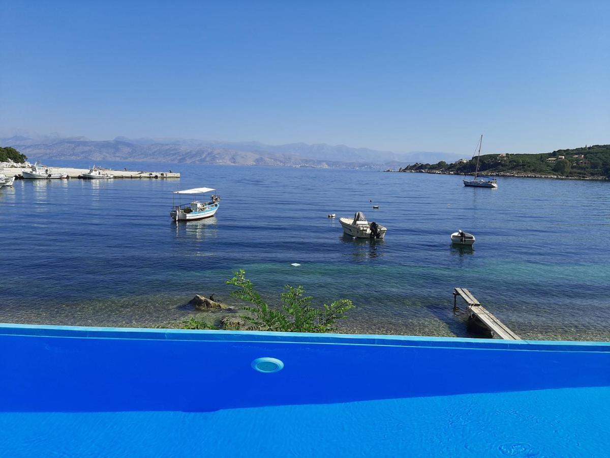 Imerolia Beach Villa Kassiopi Corfu Exterior photo
