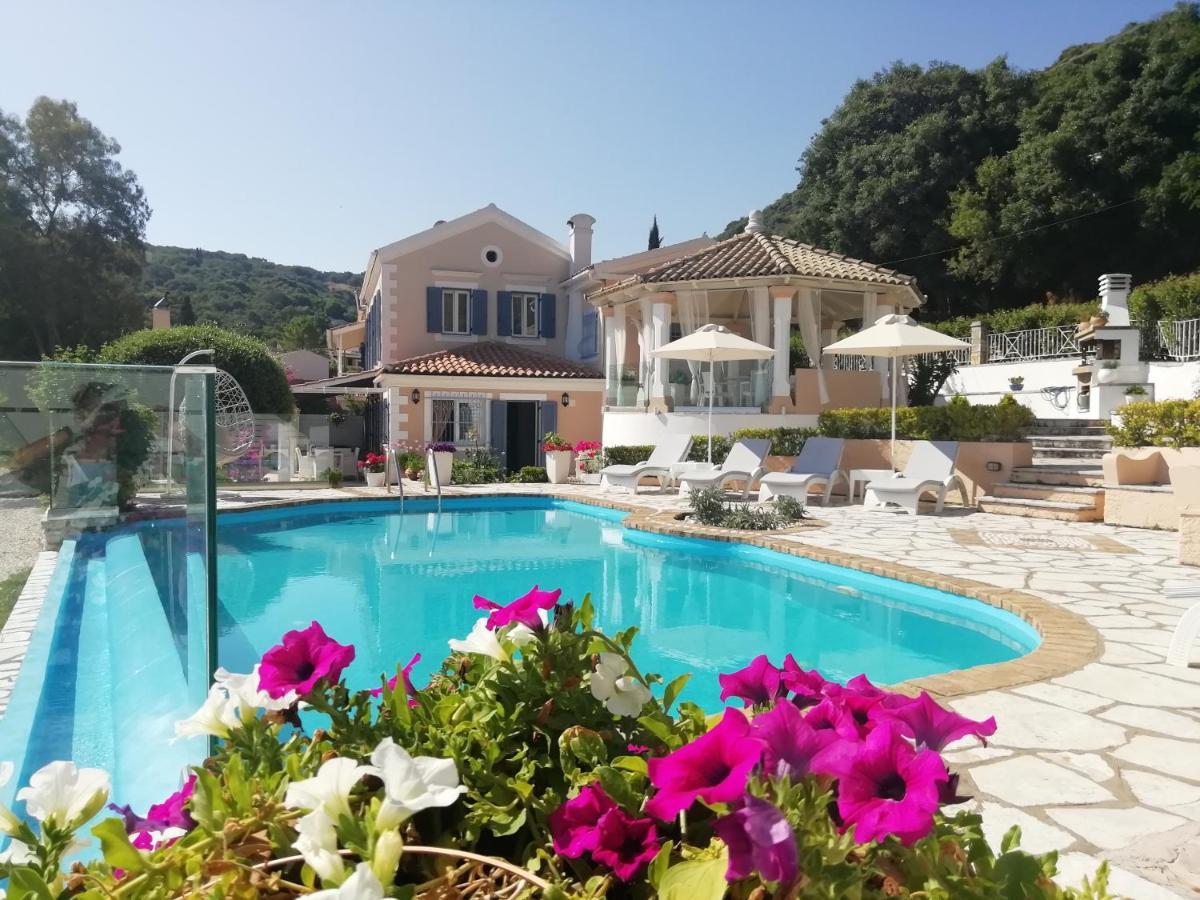 Imerolia Beach Villa Kassiopi Corfu Exterior photo