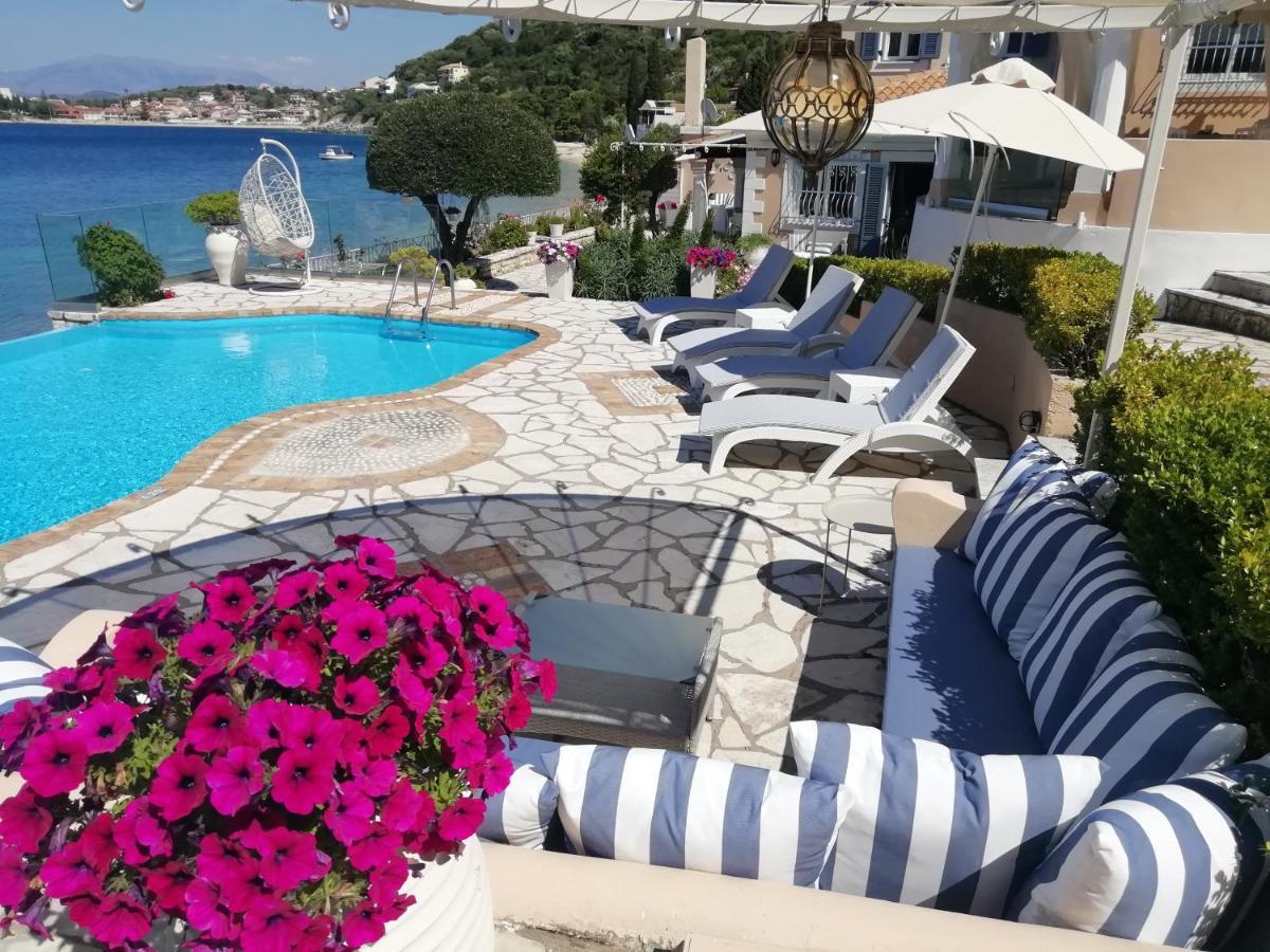 Imerolia Beach Villa Kassiopi Corfu Exterior photo