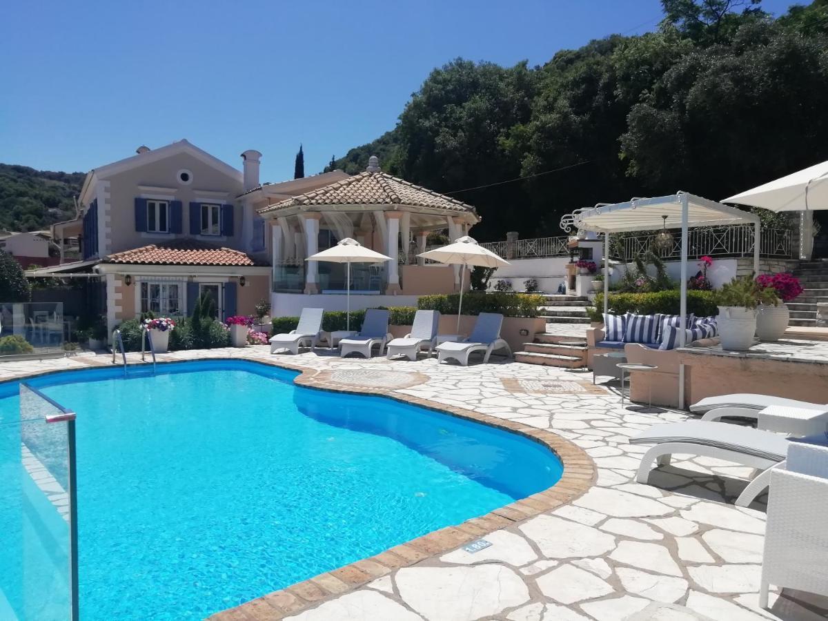 Imerolia Beach Villa Kassiopi Corfu Exterior photo