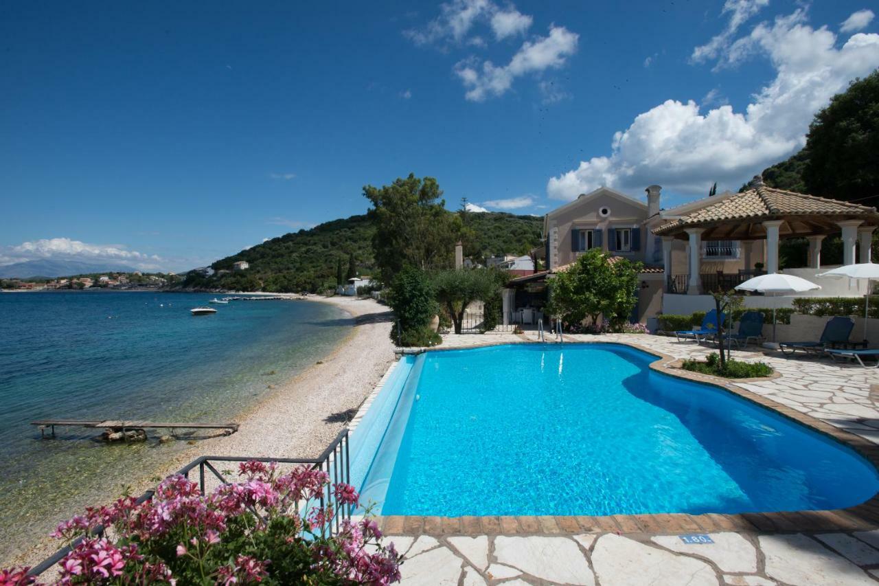 Imerolia Beach Villa Kassiopi Corfu Exterior photo