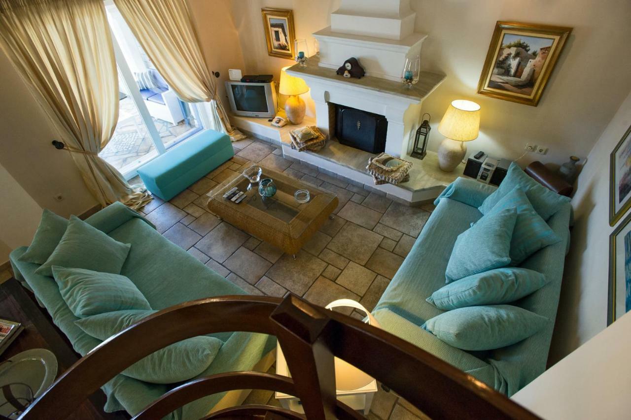 Imerolia Beach Villa Kassiopi Corfu Exterior photo